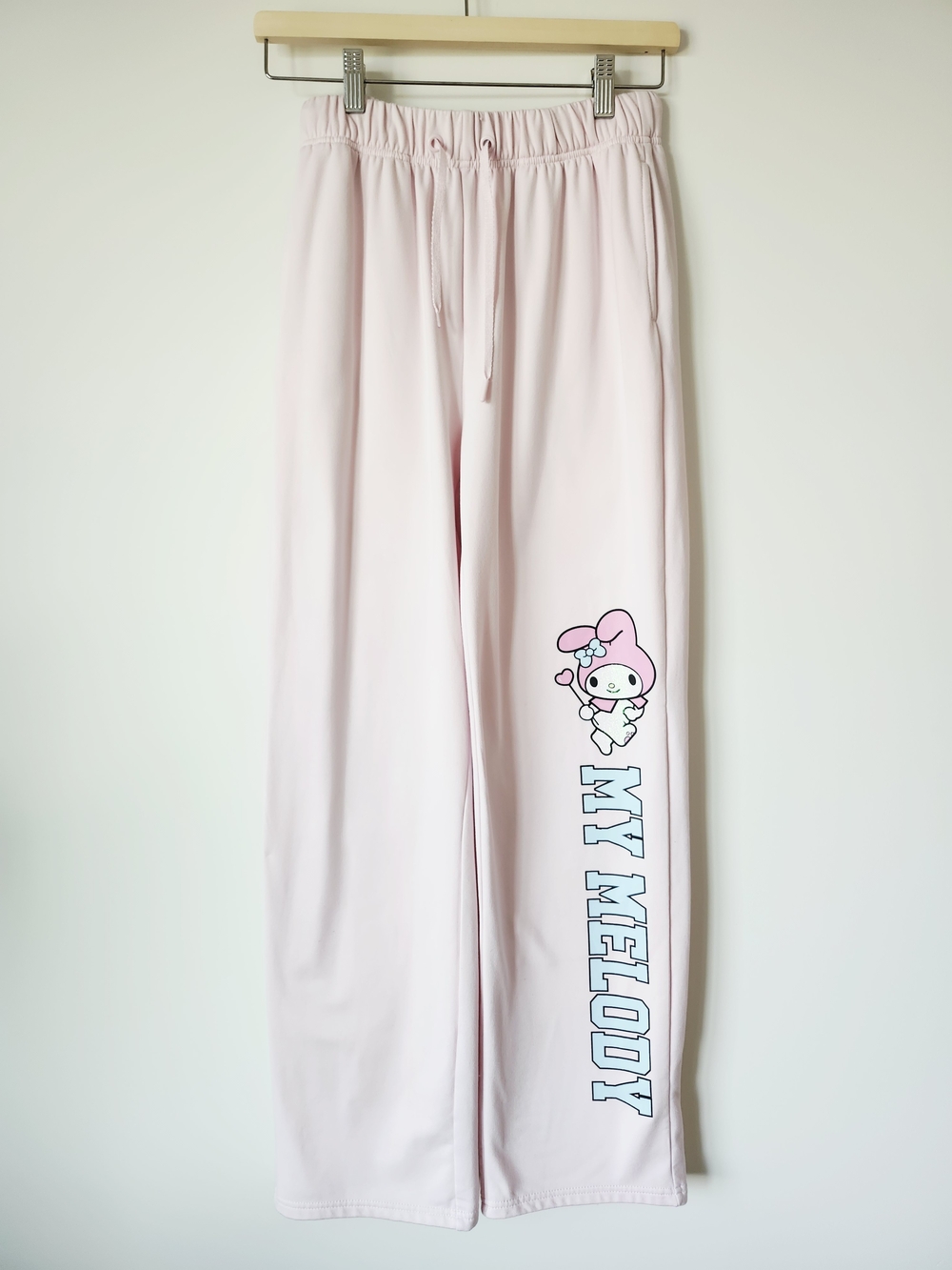Sanrio My Melody Pink Wide Leg Lounge Pants - Picture 2 of 10